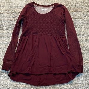 Cute long sleeve blouse!